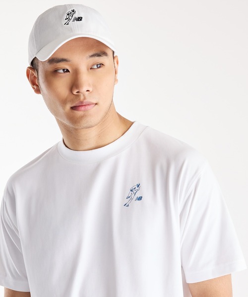 NEW BALANCE(ニューバランス)の「大谷翔平オールウェイズオンロゴ半袖Tシャツ(Tシャツ/カットソー・メンズ・ブラック/グレイッシュブルー/ホワイト・SMALL/XXX-LARGE/XX-LARGE/X-LARGE/LARGE/MEDIUM)」の5枚目の写真