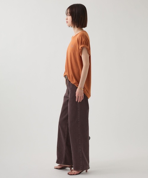 upperhights(アッパーハイツ)の「【upper hights】NIE MID-RISE(デニムパンツ・レディース・ブラウン・23inch/25inch/24inch)」の10枚目の写真