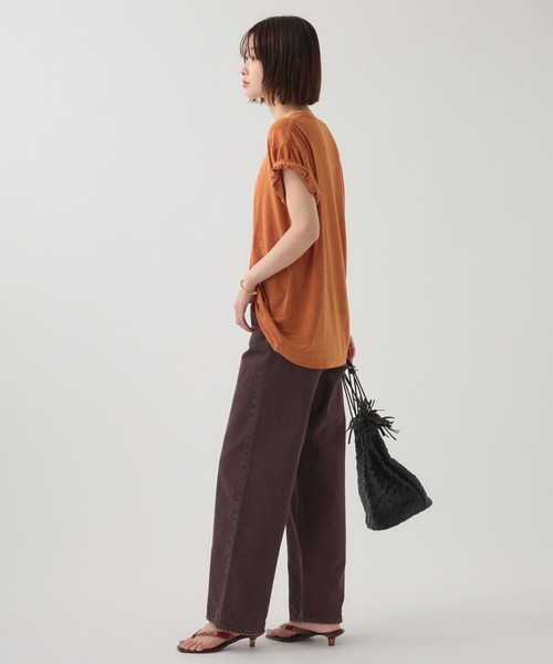upperhights(アッパーハイツ)の「【upper hights】NIE MID-RISE(デニムパンツ・レディース・ブラウン・23inch/25inch/24inch)」の11枚目の写真