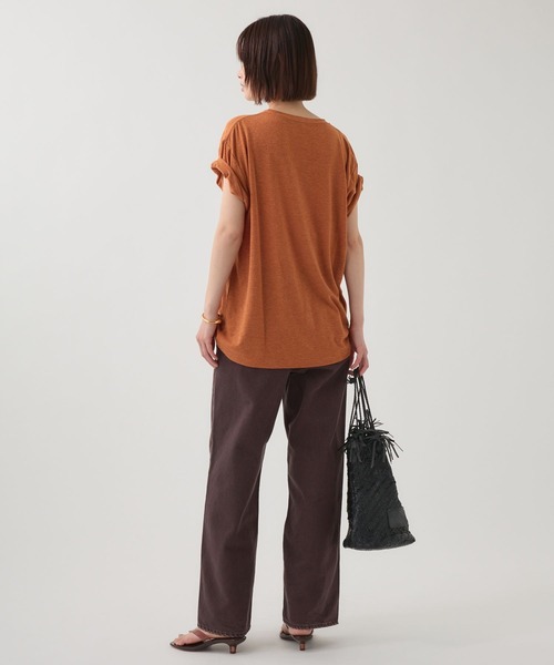 upperhights(アッパーハイツ)の「【upper hights】NIE MID-RISE(デニムパンツ・レディース・ブラウン・23inch/25inch/24inch)」の12枚目の写真