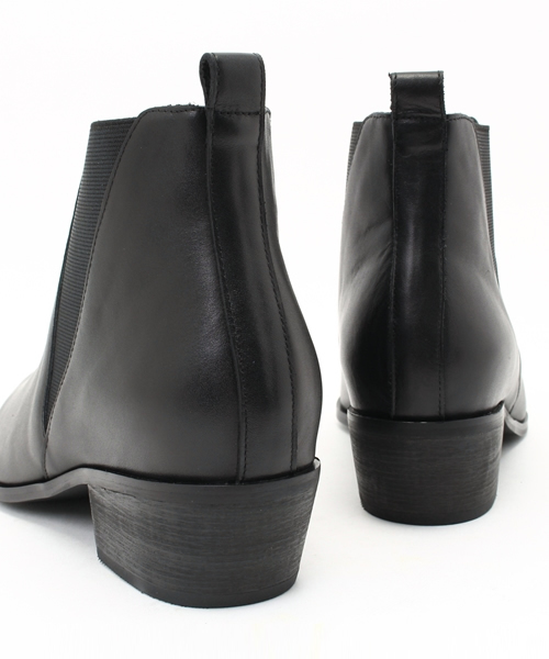 SLY（スライ）の「LEATHER WESTERN SHORT BOOTS（ブーツ・レディース・キャメル/ブラック・LARGE/SMALL/MEDIUM）」の10枚目の写真