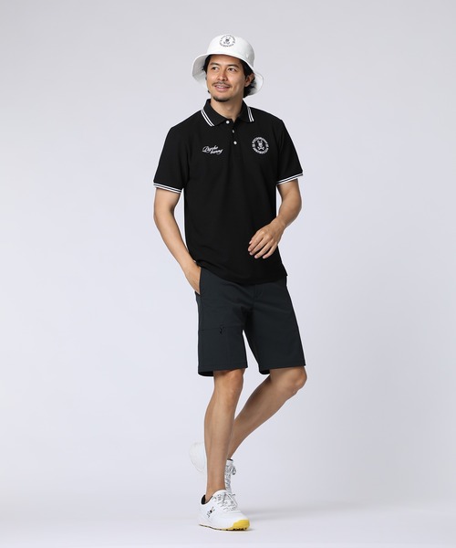 Psycho Bunny（サイコバニー）の「[GOLF]サークルロゴテック BUNNYポロシャツ（ポロシャツ・メンズ・ライラック/ブラック/ホワイト・MEDIUM/LARGE/X-LARGE）」の14枚目の写真