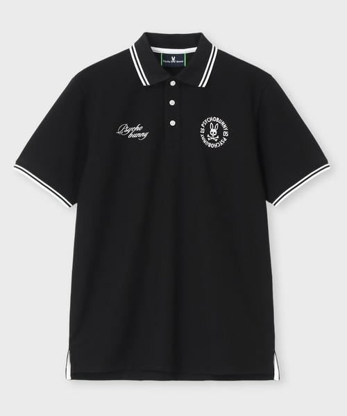 Psycho Bunny（サイコバニー）の「[GOLF]サークルロゴテック BUNNYポロシャツ（ポロシャツ・メンズ・ライラック/ブラック/ホワイト・MEDIUM/LARGE/X-LARGE）」の15枚目の写真