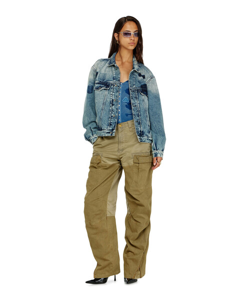 DIESEL（ディーゼル）の「ウィメンズ ボディスーツ T-LEY-AA1（その他トップス・レディース・インディゴブルー・SMALL/MEDIUM）」の2枚目の写真