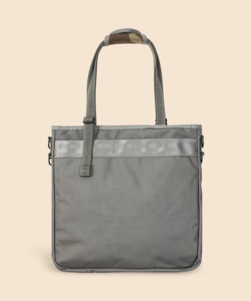 BRIEFING(ブリーフィング)の「Brooks Brothers×BRIEFING ユーティリティヘルメットバッグ(トートバッグ・メンズ・グレー/ネイビー・ONE SIZE)」の3枚目の写真