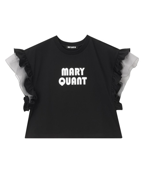 MARY QUANT(マリークワント)の「フリル袖 プルオーバー(Tシャツ/カットソー・レディース・ピンク/ブラック/ホワイト/ブルー・M)」の11枚目の写真