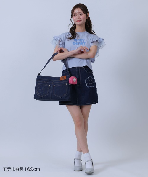 MARY QUANT(マリークワント)の「フリル袖 プルオーバー(Tシャツ/カットソー・レディース・ピンク/ブラック/ホワイト/ブルー・M)」の22枚目の写真