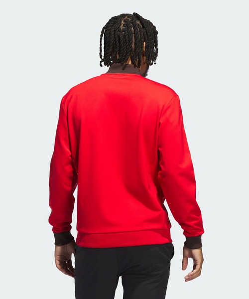 adidas(アディダス)の「オリジナルスゴルフ 3st HZ スウエット【adidas Golf/アディダスゴルフ】(スウェット・メンズ・レッド系その他・XX-LARGE/3XL/LARGE/MEDIUM/SMALL/X-LARGE)」の2枚目の写真