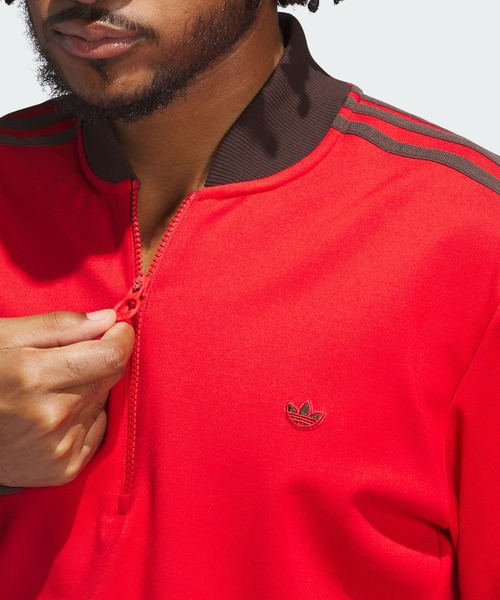 adidas(アディダス)の「オリジナルスゴルフ 3st HZ スウエット【adidas Golf/アディダスゴルフ】(スウェット・メンズ・レッド系その他・XX-LARGE/3XL/LARGE/MEDIUM/SMALL/X-LARGE)」の4枚目の写真
