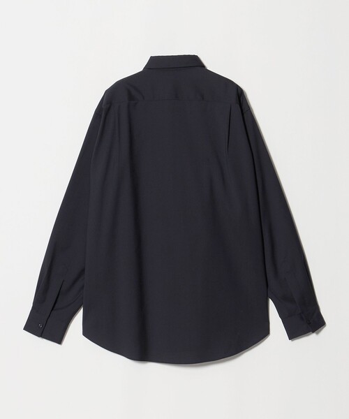 SOVEREIGN(ソブリン)の「<SOVEREIGN>フライフロントシャツ ヨコストレッチ(シャツ/ブラウス・メンズ・ネイビー/グレー系・L/M)」の3枚目の写真
