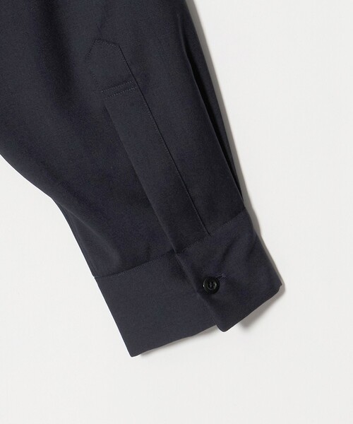 SOVEREIGN(ソブリン)の「<SOVEREIGN>フライフロントシャツ ヨコストレッチ(シャツ/ブラウス・メンズ・ネイビー/グレー系・L/M)」の5枚目の写真