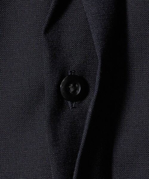 SOVEREIGN(ソブリン)の「<SOVEREIGN>フライフロントシャツ ヨコストレッチ(シャツ/ブラウス・メンズ・ネイビー/グレー系・L/M)」の7枚目の写真
