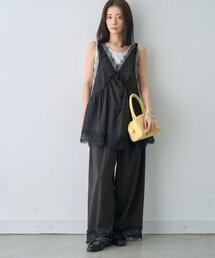 CIAOPANIC TYPY | ∴【2サイズ展開/セットアップ対応可】ピンストライプレースパンツ(その他パンツ)