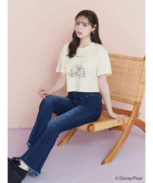 CALNAMUR（カルナムール）の「【TOY STORY】パッチワークロゴＴシャツ（Tシャツ/カットソー・レディース・ホワイト/イエロー・FREE）」の15枚目の写真