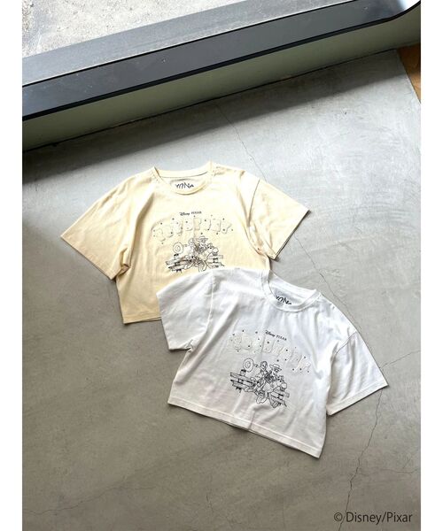 CALNAMUR（カルナムール）の「【TOY STORY】パッチワークロゴＴシャツ（Tシャツ/カットソー・レディース・ホワイト/イエロー・FREE）」の18枚目の写真
