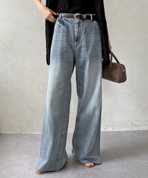 DouDou | バックスリットデニム(デニムパンツ)