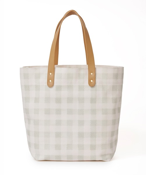 Cath Kidston(キャスキッドソン)の「エンブロイダリーギンガムトートバッグ Painted Gingham(トートバッグ・レディース・ミント/サックスブルー・FREE)」の3枚目の写真