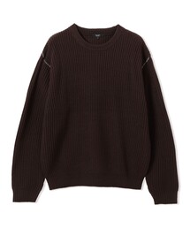 カタアゼ クルーネック ニット