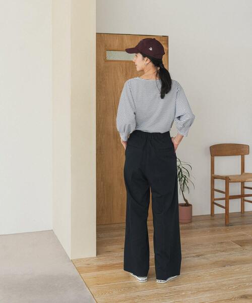 URBAN RESEARCH DOORS(アーバンリサーチドアーズ)の「ボタンポイントパンツ(その他パンツ・レディース・ブラック/カーキ・MEDIUM/SMALL)」の20枚目の写真