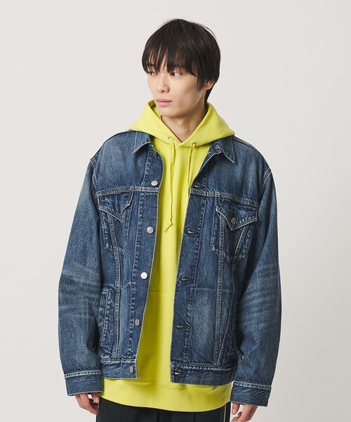 NICE WEATHER（ナイスウェザー）の「＜NICE WEATHER＞デニムジャケット（デニムジャケット・メンズ・ブラック/ネイビー・S/L/XS/M）」の19枚目の写真
