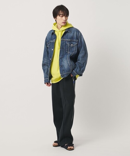 NICE WEATHER（ナイスウェザー）の「＜NICE WEATHER＞デニムジャケット（デニムジャケット・メンズ・ブラック/ネイビー・S/L/XS/M）」の21枚目の写真