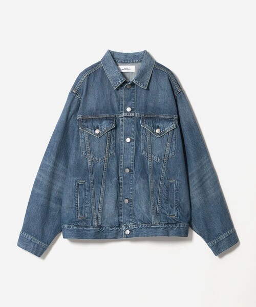 NICE WEATHER（ナイスウェザー）の「＜NICE WEATHER＞デニムジャケット（デニムジャケット・メンズ・ブラック/ネイビー・S/L/XS/M）」の14枚目の写真