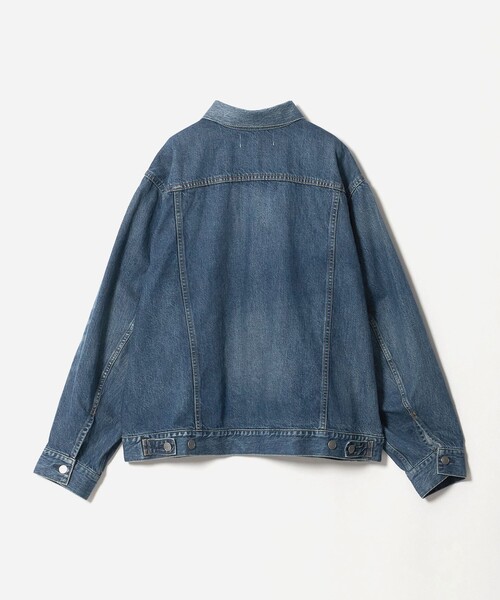 NICE WEATHER（ナイスウェザー）の「＜NICE WEATHER＞デニムジャケット（デニムジャケット・メンズ・ブラック/ネイビー・S/L/XS/M）」の15枚目の写真