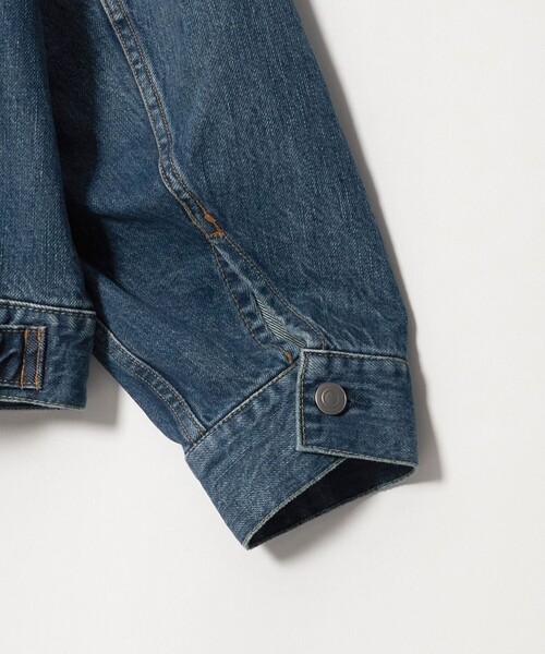NICE WEATHER（ナイスウェザー）の「＜NICE WEATHER＞デニムジャケット（デニムジャケット・メンズ・ブラック/ネイビー・S/L/XS/M）」の17枚目の写真