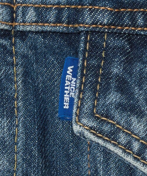 NICE WEATHER（ナイスウェザー）の「＜NICE WEATHER＞デニムジャケット（デニムジャケット・メンズ・ブラック/ネイビー・S/L/XS/M）」の11枚目の写真