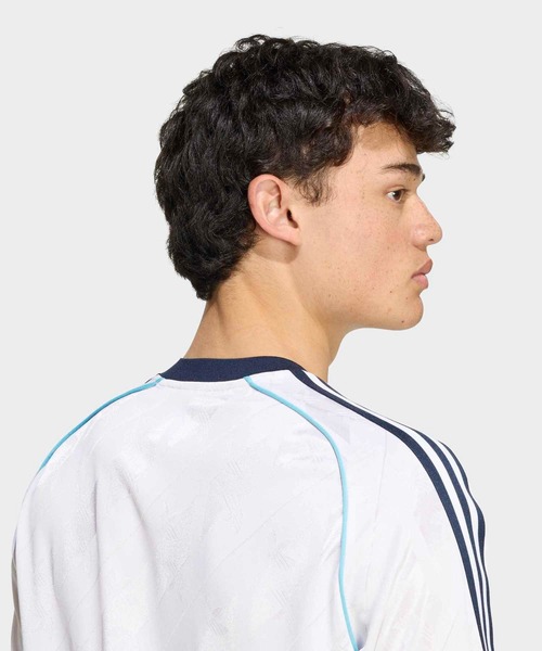 adidas(アディダス)の「Newcastle United FC Originals Jersey / アディダス adidas(Tシャツ/カットソー・メンズ・ホワイト・MEDIUM/SMALL/X-LARGE/XX-LARGE/XXX-LARGE/LARGE)」の4枚目の写真