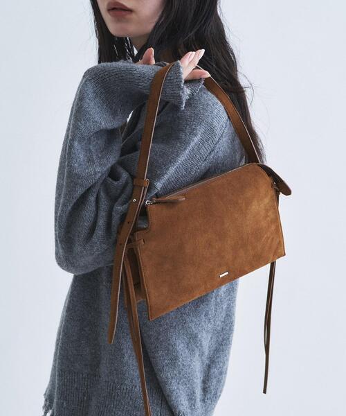 CODE A(コードエー)の「SYSTEM|Cord Two-Way Bag(ショルダーバッグ・レディース・キャメル・00)」の1枚目の写真