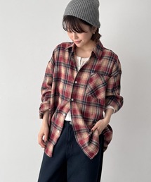 Lakey Park 起毛チェックシャツ