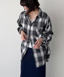 CANAL JEAN（キャナルジーン）の「Lakey Park　起毛チェックシャツ（シャツ/ブラウス）」