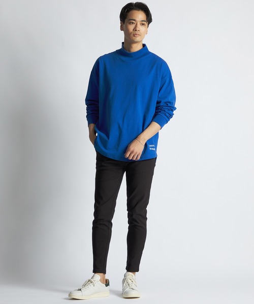 LANVIN en Bleu(ランバンオンブルー)の「超伸縮「ガムストレッチ」スキニー イージーチノパン(チノパンツ・メンズ・アイボリー/ブラック/ネイビー/グレイッシュベージュ/ブルーグレー・46/52/50/48)」の17枚目の写真