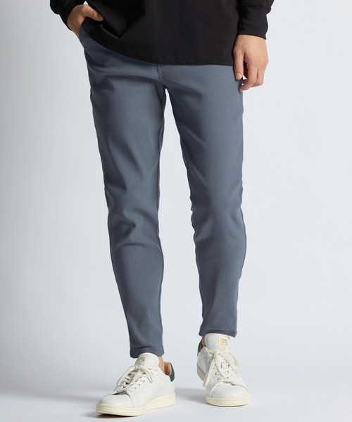 LANVIN en Bleu(ランバンオンブルー)の「超伸縮「ガムストレッチ」スキニー イージーチノパン(チノパンツ・メンズ・アイボリー/ブラック/ネイビー/グレイッシュベージュ/ブルーグレー・46/52/50/48)」の14枚目の写真