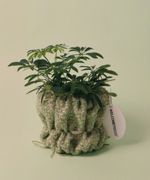 WELCOME TO CCC（ウェルカムトゥーシーシーシー）の「POUPOUPOT ピスタチオ (PUPU Mサイズ) 植木鉢（フラワーベース）」