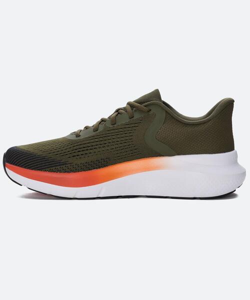UNDER ARMOUR(アンダーアーマー)の「UAチャージド ローグ5(ランニング/メンズ)(スニーカー・メンズ・グリーン系・25.0cm/26.0cm/29.0cm/28.5cm/25.5cm/28.0cm/30.0cm/27.5cm)」の2枚目の写真