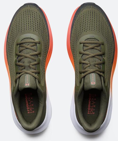 UNDER ARMOUR(アンダーアーマー)の「UAチャージド ローグ5(ランニング/メンズ)(スニーカー・メンズ・グリーン系・25.0cm/26.0cm/29.0cm/28.5cm/25.5cm/28.0cm/30.0cm/27.5cm)」の3枚目の写真