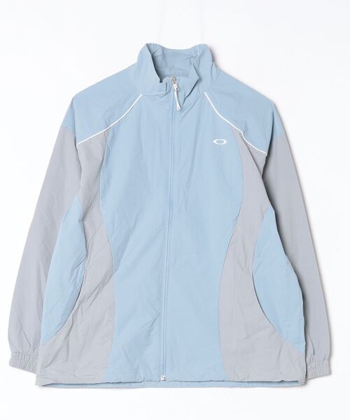 OAKLEY(オークリー)の「オークリー OAKLEY RADIANT O-BLADES JACKET 12.0(ジャージ・レディース・ブラック/サックスブルー・S/M/XL/L)」の1枚目の写真