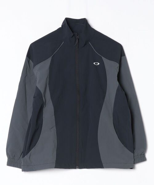OAKLEY(オークリー)の「オークリー OAKLEY RADIANT O-BLADES JACKET 12.0(ジャージ・レディース・ブラック/サックスブルー・S/M/XL/L)」の2枚目の写真