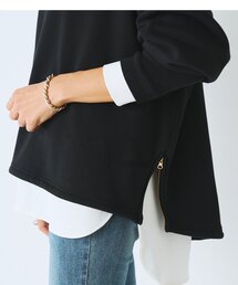 BEARDSLEY | サイドジップボンバーヒートプルオーバー【セットアップ】(Tシャツ/カットソー)