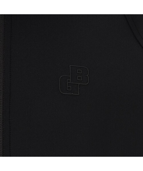 BRIEFING(ブリーフィング)の「【BRIEFING GOLF/ブリーフィングゴルフ】MEN’S STITCHED 3D LOGO PARKA(パーカー・メンズ・チャコール/ブラック・M/XL/L)」の3枚目の写真