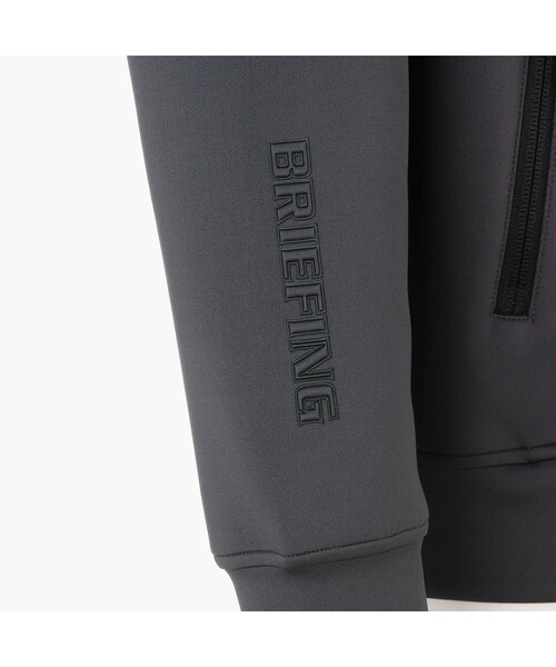 BRIEFING(ブリーフィング)の「【BRIEFING GOLF/ブリーフィングゴルフ】MEN’S STITCHED 3D LOGO PARKA(パーカー・メンズ・チャコール/ブラック・M/XL/L)」の15枚目の写真