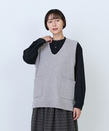 ブークレー天竺ベスト