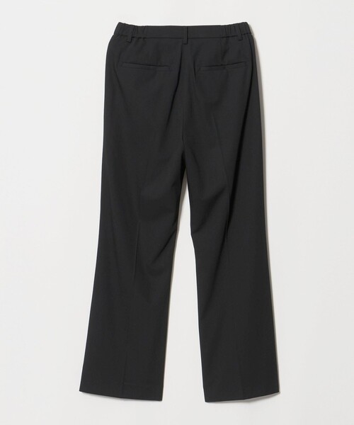 A DAY IN THE LIFE UNITED ARROWS(アデイインザライフユナイテッドアローズ)の「ブラック ツイル セミワイドパンツ ‐セットアップ対応・ウォッシャブル‐ <A DAY IN THE LIFE>(その他パンツ・レディース・ブラック・40/38)」の2枚目の写真