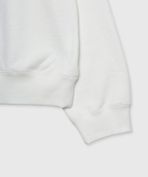 JOSE MOON(ジョゼムーン)の「FLOCKY LOGO SWEAT/フロッキーロゴスウェット(スウェット・レディース・ホワイト/グレー・FREE)」の10枚目の写真