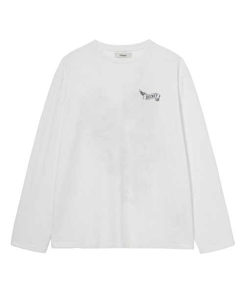 DEINET(ダイニット)の「Y2K COLLAGE T-SHIRT IN WHITE(Tシャツ/カットソー・レディース・その他・FREE)」の2枚目の写真