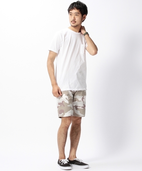 HANES（ヘインズ）の「HANES×BEAMS / 別注 ポケットTee 16SS（Tシャツ/カットソー・メンズ・ブラック/ネイビー/ホワイト・SMALL/MEDIUM/X-SMALL/LARGE）」の5枚目の写真