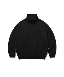 ANGLAN（アングラン）の「High-Neck Heavyweight Sweat Shirt - Black（スウェット）」