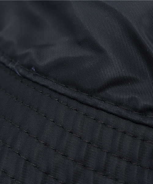 AMERICAN RAG CIE（アメリカンラグシー）の「AMERICAN RAG CIE　MA-1ナイロンバケットハット / 104-ARK-LB-161-10065 Π（ハット・メンズ・ブラック/ネイビー/オリーブ・FREE）」の8枚目の写真